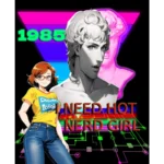 RETROWAVE ANIME NERD 83, I NEED HOT NERD GIRL