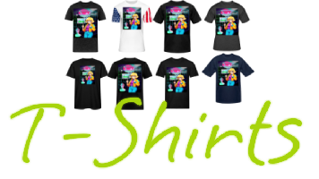 Array of products, men's with varied and colorful designs of graphic retro anime girl blend of aesthetic vaporwave. Along with text t-shirts: a simple design featuring the letter "T" in bold, with a stylish and modern font.